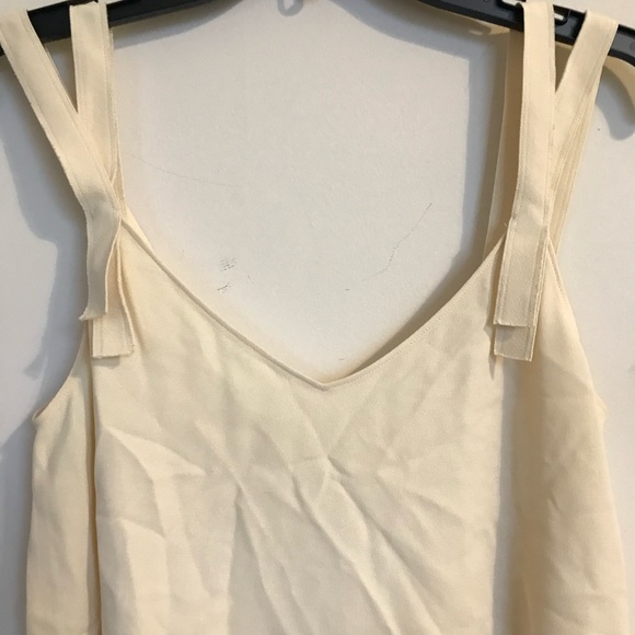 Helmut Lang Cream Sleeveless Top - Picture 7 of 8